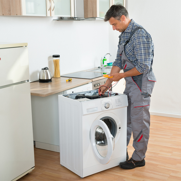 can you walk me through the steps of troubleshooting my washer issue in North Muskegon